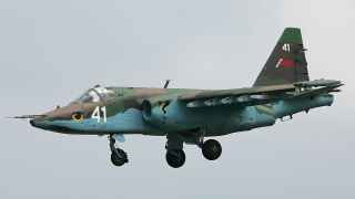 Самолет Су-25 на вооружении Беларуси